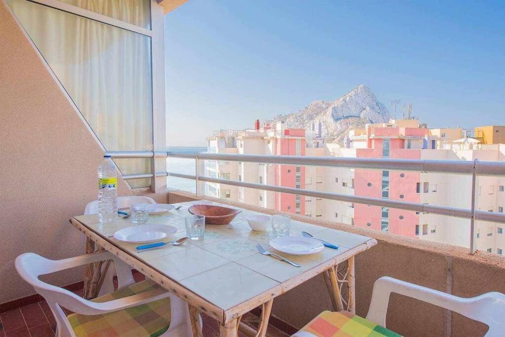Apartamento En Calpe En 1ª Linea De Playa. Aguamarina المظهر الخارجي الصورة